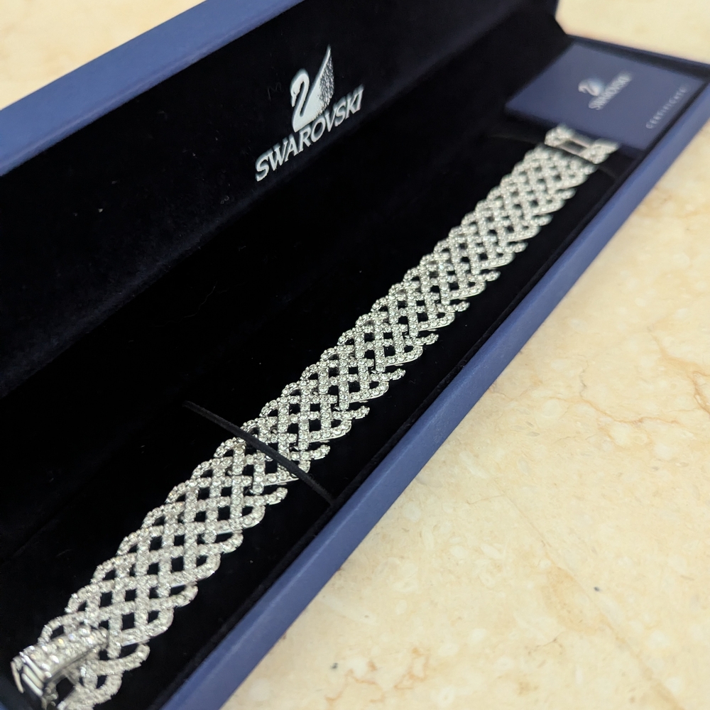 Swarovski Silver Crystal Bracelet